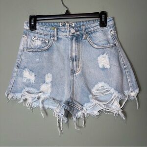 Signature8 Women’s NWT Denim Shorts Size Small Distressed‎ S80147